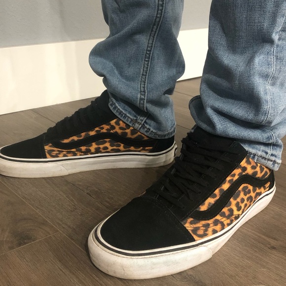 vans shoes cheetah